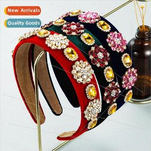 fashion shiny Hair baroque Europe rhinestone headba bands