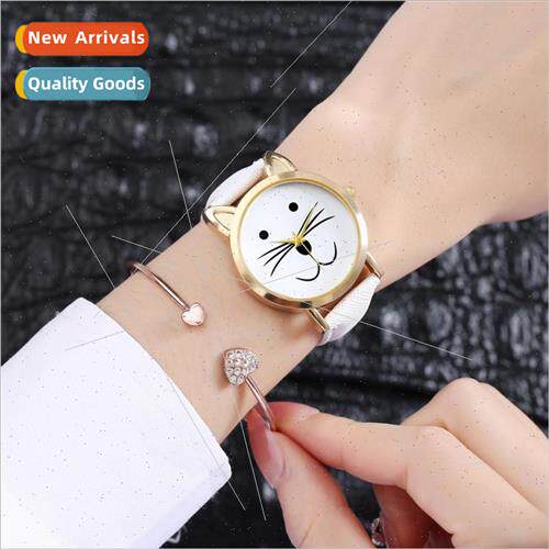Fashion Korean cute female students women kty cute cat face