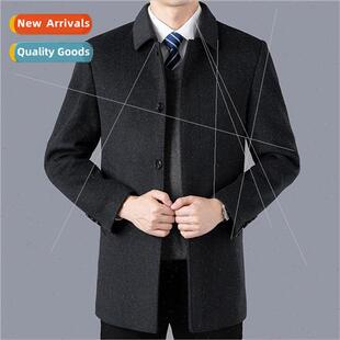 Men cashmere coat upscale double-faced cashmere coat men sho