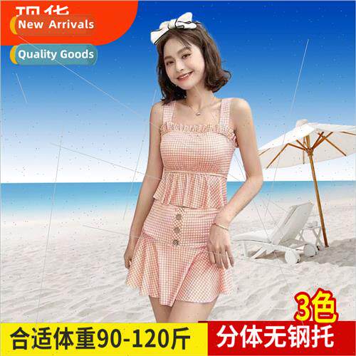 Swimsu female new fairy Fan small fresh student girls conser