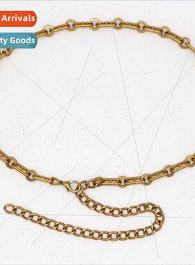 Fashion chain waist chain metal splicing belt female accesso