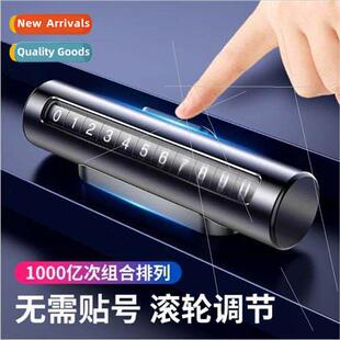 Temporary Parking Number Plate Car Inside Number Removal Pla