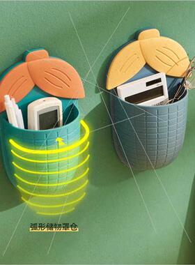 Corn Wall Mounted Shelf No Punch Bathroom Toothbrush Toothpa