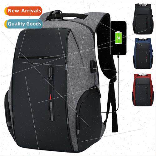 Men business bag laptop bag multifunctional USB backpack lar