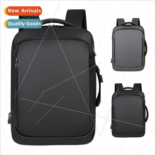 Business shoulder bag men leather membrane computer bag mult