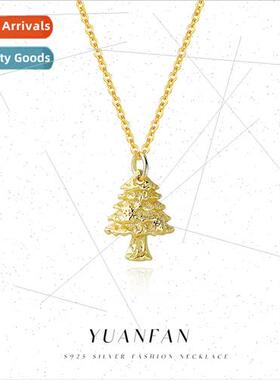 925 silver fall winter sweater chain ins female niche ambien