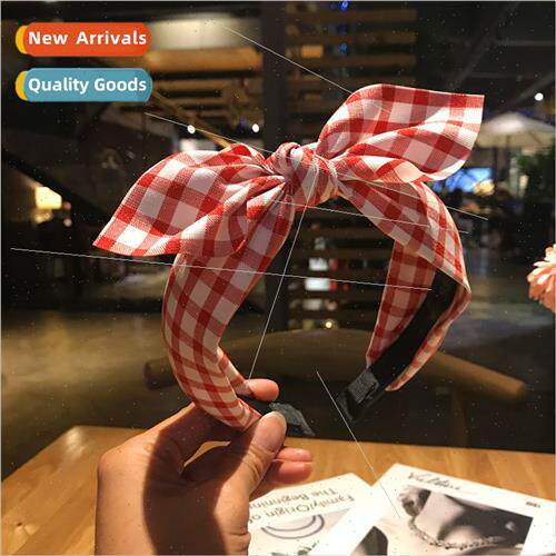 simple sweet headband lady sub middle knot bow fabric hair b