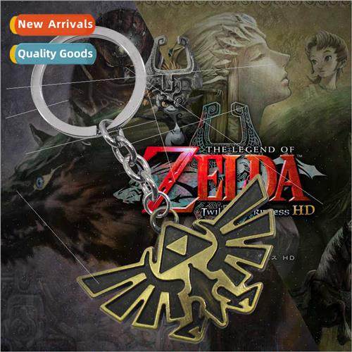 Europe anime jewelry Legend Zelda ZELDA eagle retro alloy ke