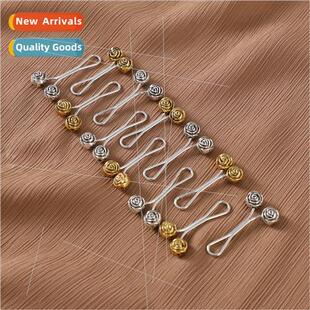 Scarf lk Scarf Clip Jewelry Rose U Clip Scarf Clasp Anti Wal