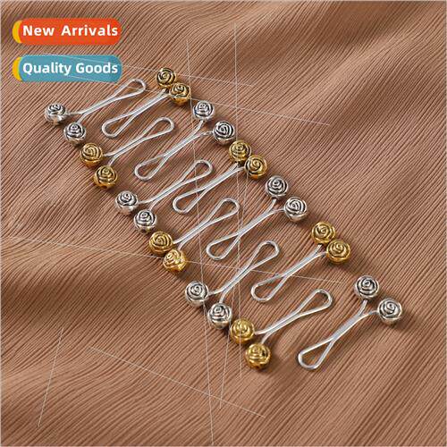 Scarf lk Scarf Clip Jewelry Rose U Clip Scarf Clasp Anti Wal