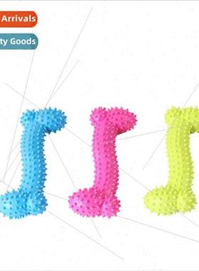 tpr spiked bones pet dog bone toys small z-bone spiked teeth