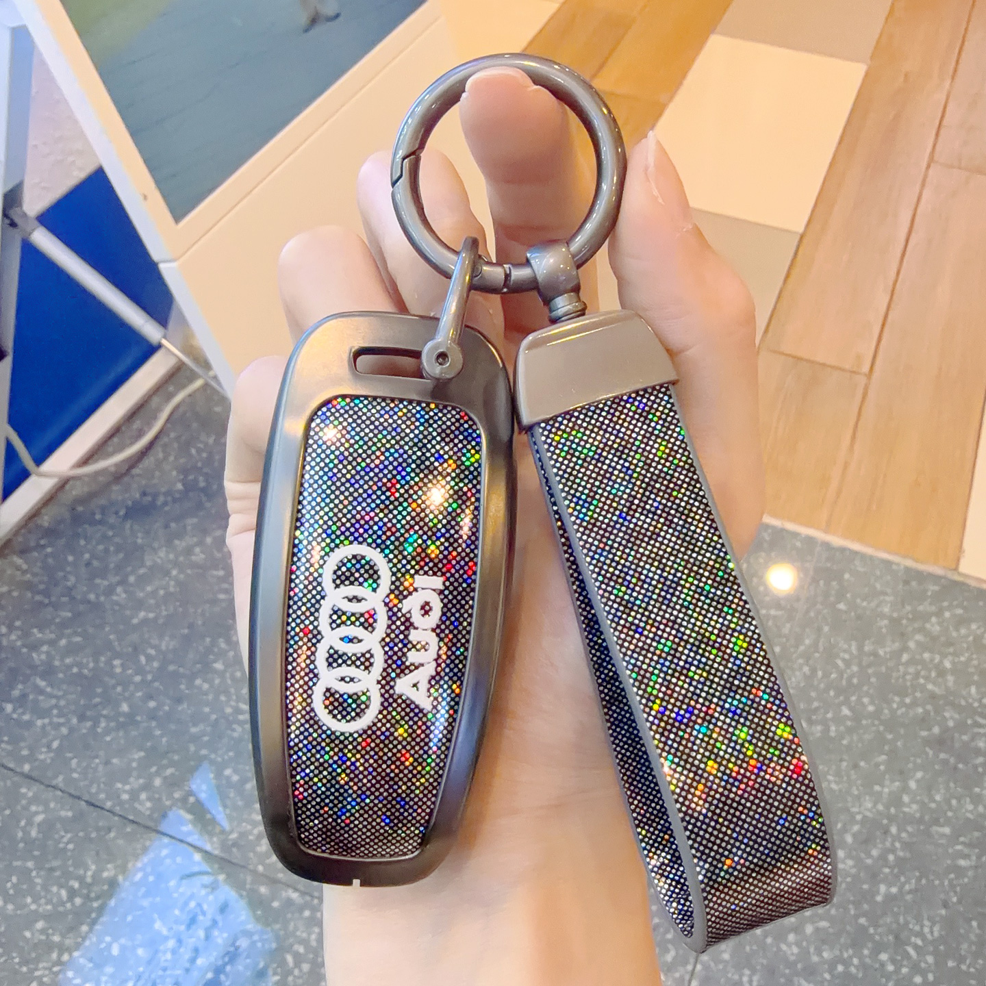 适用于奥迪钥匙套LS金属壳