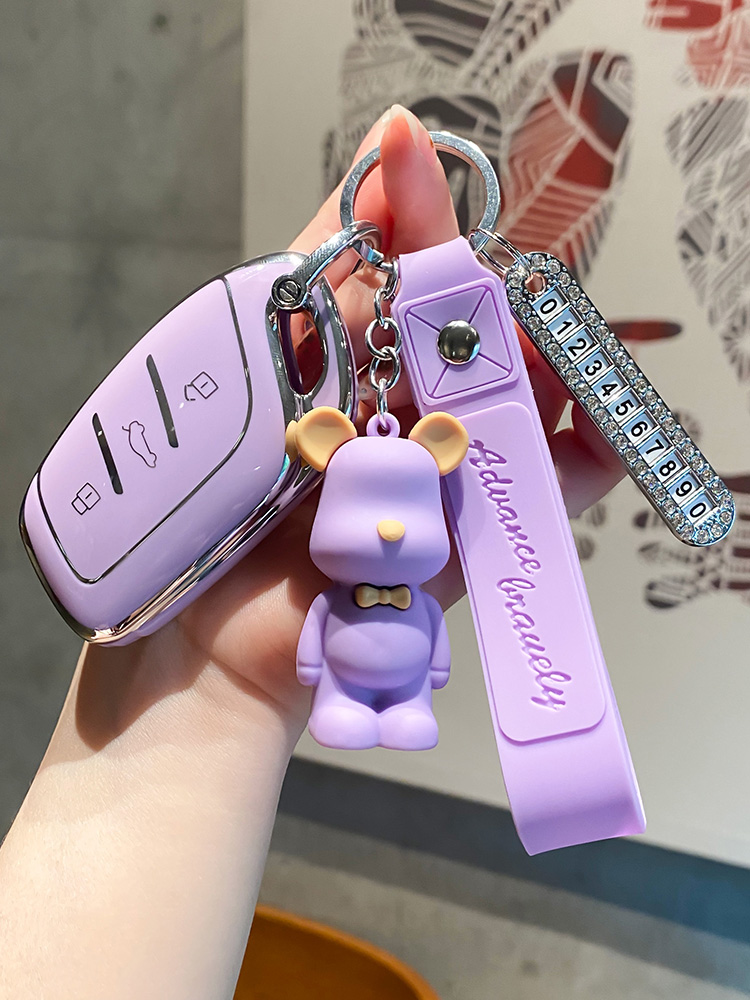 荣威/名爵系列汽车钥匙套卡通扣