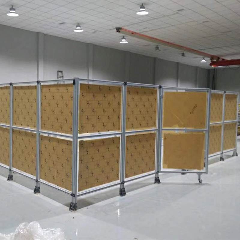 车间围栏工厂隔离网设备防护栏安全护栏网机器机柜防护数据库隔断