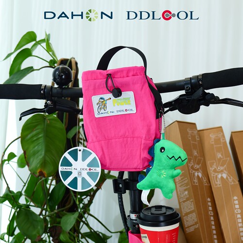 大行正版绿怪兽自行车头包