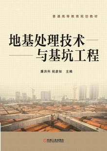 地基处理技术与基坑工程 正版RT潘洪科，祝彦知主编机械工业9787111512165