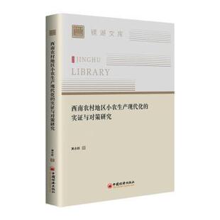 镜湖文库 黄永新 中国经济出版 正版 9787513666510 实与对策研究 社 R库 西南农村地区小农生产现代化