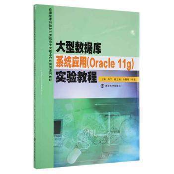 正版 大型数据库系统应用(Oracle 11g)实验教程 杨宁主编 南京大学出版社 9787305114847 R库