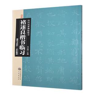 正版 褚遂良楷书临习:雁塔圣教序·孟法师碑 马守国主编 三秦出版社 9787551808675 R库