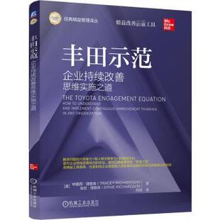美 特蕾西·理查森 ERNIE 丰田示范 埃尼·理查森 企业持续改善思维实施之道 RICHARDSON 正版 TRACEY