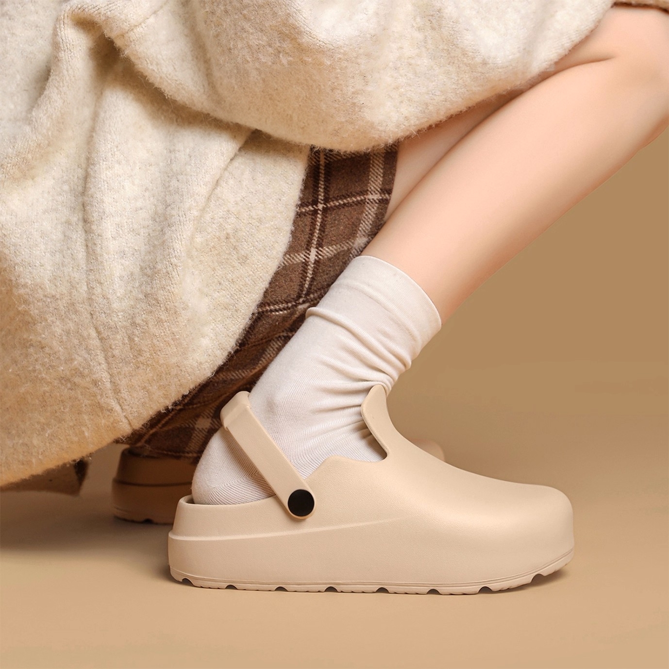 勃肯鞋女2025新款包头拖