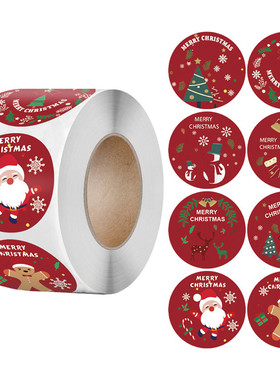 Christmas Party Gift Sticker Cute Stickers Decorative Sealin