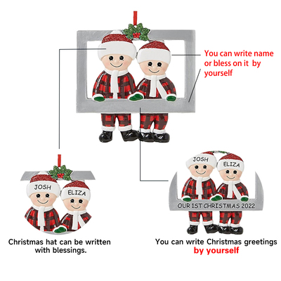 Christmas Pendant DIY Personal Family Christmas Decorations