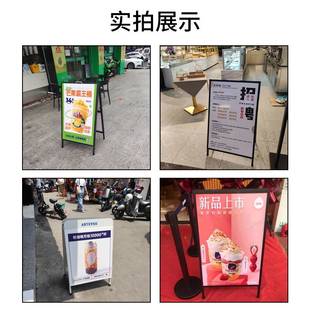 kt板展示架广告牌展示牌喜茶海报展架户外防风门口奶茶咖啡展示架