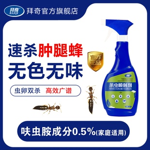 拜奇蓝瓶杀虫剂灭肿腿蜂 卫生杀虫剂虫卵双杀家用室内无色无味