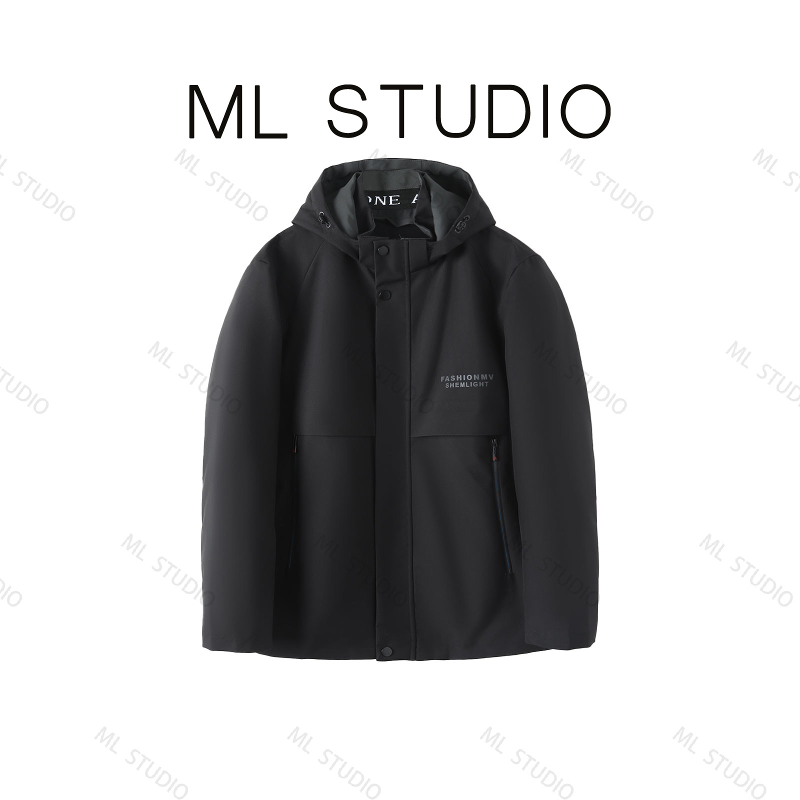 【米粒严选】秋冬装新款内胆獭兔毛派克服帽子可拆卸KC011