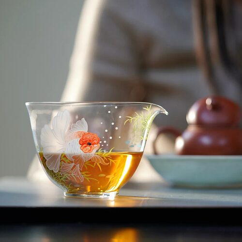 物肆水滴兰寿水草公杯小清新