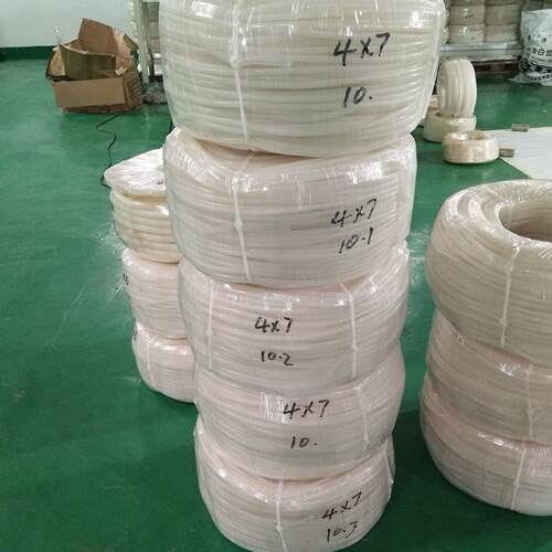 300米耐高温硅胶管4*7 环保硅胶管优质硅胶软管挤出硅胶管整卷
