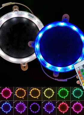 亚马逊热销cornhole沙包板LED边缘轮廓灯16色RGB环形灯发光圆圈灯