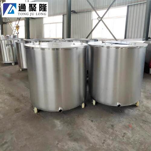 厂家直供100L-2000升分散机搅拌机拉缸201/304不锈钢拉缸加厚