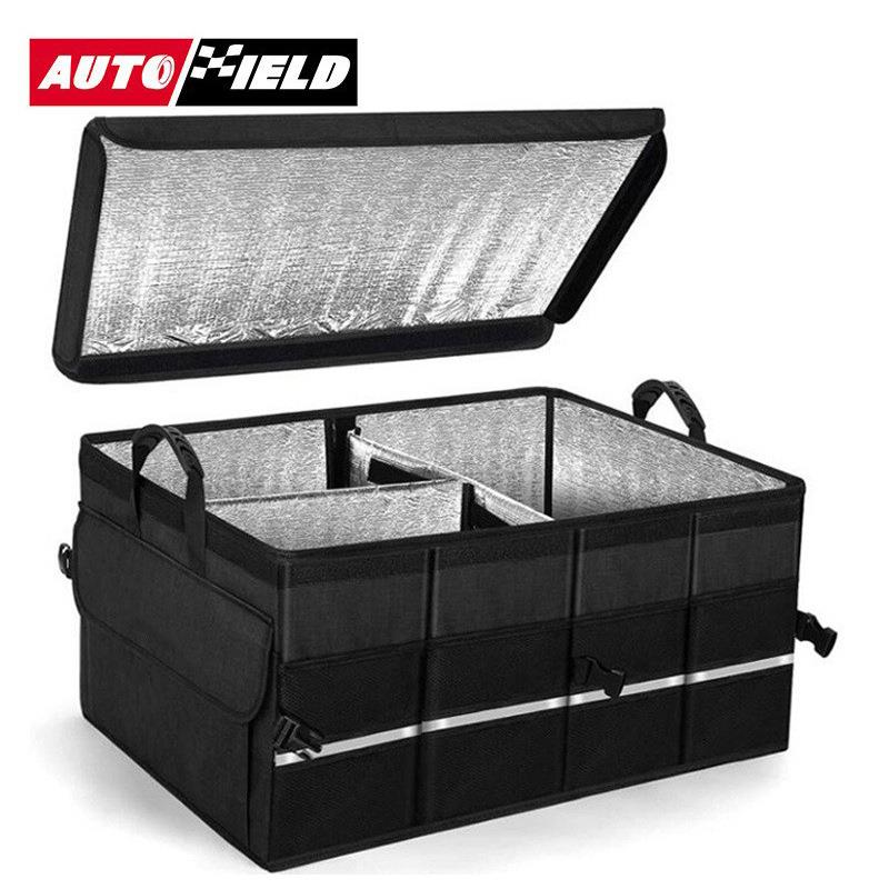 跨境保温车载收纳箱汽车户外钓鱼箱汽车后备箱整理储物工具箱子