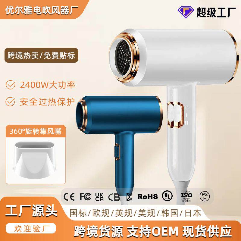布莱登发廊吹风机家用大功率理发店负离子护发电吹风筒冷热风专用
