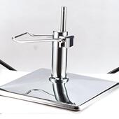 现货小号液压泵十字方底盘理容美发椅子配件发廊家具剪发椅升降底