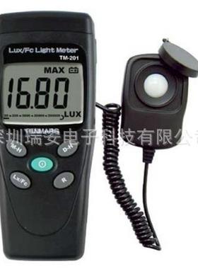 台湾泰玛斯TM-202数字式照度计 照度表 照度仪测光仪 光度计