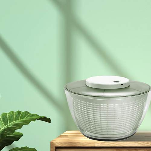 厨房电动洗菜脱水器水果蔬菜清洗机双层洗菜沥水盆沙拉甩水器