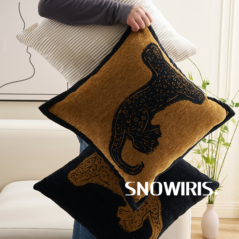 轻奢老钱风抱枕客厅沙发靠枕别墅