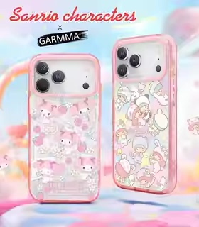 GARMMA正版苹果手机壳磁吸充电iphone17美乐蒂苹果17proMax透明磁吸保护套17pro全包防摔17air保护壳可爱挂绳