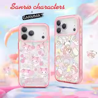 GARMMA正版苹果手机壳磁吸充电iphone17美乐蒂苹果17proMax透明磁吸保护套17pro全包防摔17air保护壳可爱挂绳