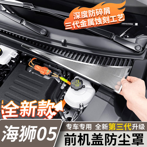 海狮05EV/dmi机舱进气口防尘罩
