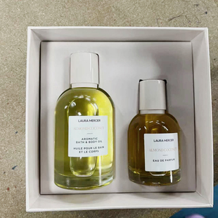 罗拉玛希杏仁椰子身体油香水套150ml MERCIER 柜台1400元 LAURA