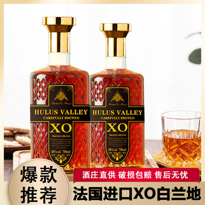 法国进口 白兰地 酒吧聚会新品调酒烈酒40度700ml威士忌单支