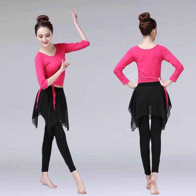 高档拉舞裙拉丁舞服装女成瑜人衣新款专业套装伽练功古丁典跳舞民