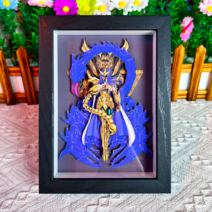 圣斗士天蝎座米罗动漫3D卧室客厅灯光立体画礼物周边装饰画挂画