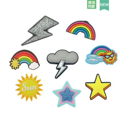 洞洞鞋上可爱卡通装饰扣