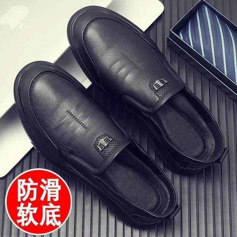 2盈行EONLINE商务一等品男士100塑料PVC胶鞋休闲防滑软底鞋子
