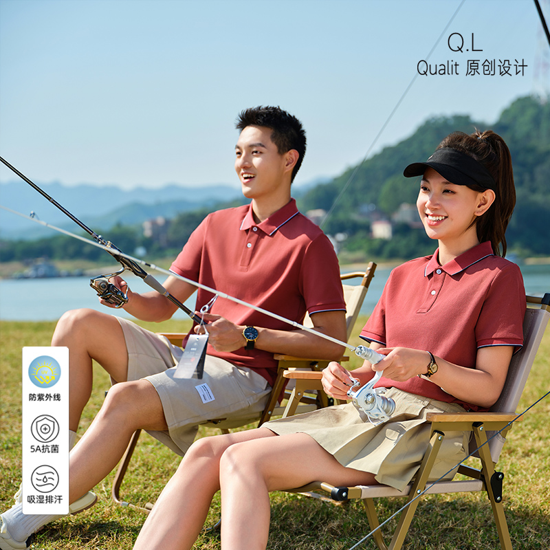 高级感短袖潮流Polo衫T恤